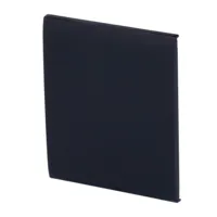 Ajax LightSwitch CenterButton 1-gang/2-way. Pulsador Central Simple. Color Negro