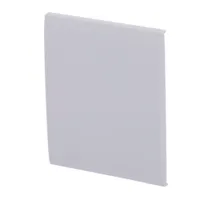 Ajax LightSwitch CenterButton 1-gang/2-way. Pulsador Central Simple. Color Niebla