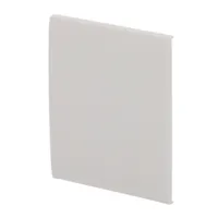 Ajax LightSwitch CenterButton 1-gang/2-way. Pulsador Central Simple. Color Ostra