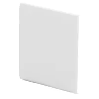 Ajax LightSwitch CenterButton 1-gang/2-way. Pulsador Central Simple. Color Blanco