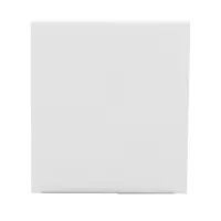 Ajax LightSwitch CenterButton 1-gang/2-way. Pulsador Central Simple. Color Blanco