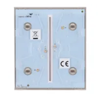 Ajax LightSwitch CenterButton 2-gang. Plusador Central Doble. Color Oliva