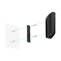 Ajax MotionProtect Curtain. Detector PIR de cortina inalámbrico. Color negro