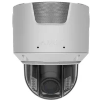 Cámara Superior IP Domo 4 Megapíxel Ajax - 1/1.8" Progressive Scan CMOS - Lente varifocal motorizada 2.8~12 mm - IR 40m | Luz Blanca 25 m | PoE 802.3at/af - TrueWDR | Detección de movimiento | IA - Color Blanco
