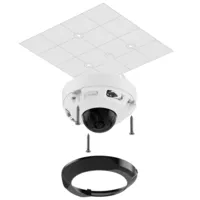 Cámara IP 5 Megapixel Ajax - 1/2.8" Progressive Scan CMOS - Lente 4 mm, Ranura MicroSD hasta 256GB - IR15m | Luz Blanca 15 m | PoE 802.3at/af - Con Inteligencia Artificial - Color blanco
