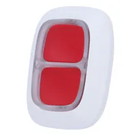 Ajax DoubleButton. Botón de pánico doble inalámbrico. Color blanco