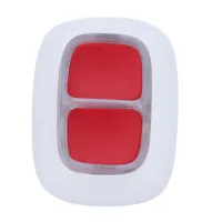 Ajax DoubleButton. Botón de pánico doble inalámbrico. Color blanco