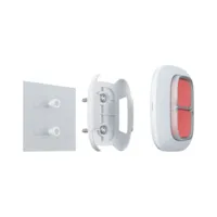 Ajax Holder. Soporte para fijar Button o DoubleButton en superficies. Color blanco