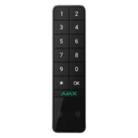 Teclado para exterior IP66/IK08 con lector RFID - Armado/desarmado total o por grupos - Autenticación: códigos, lector RFID o Bluetooth - Indicación sonora y LED