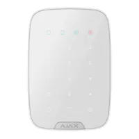 Sirena para interior - Ajax Superior - Alimentación 2 pilas CR123A 3.0 V Panasonic - Soporte con tornillo de fijación - Inalámbrico 868 MHz Jeweller - Presión sonora máxima 105 dB / Sonido regulable - Certificado grado 2