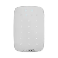 Ajax KeyPad Plus. Teclado táctil con lector inalámbrico. Color blanco
