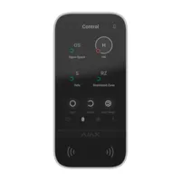 Ajax KeyPad TouchScreen. Teclado Táctil con Lector Inalámbrico. Color Blanco