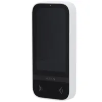 Ajax KeyPad TouchScreen. Teclado Táctil con Lector Inalámbrico. Color Blanco