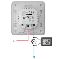 Ajax LightSwitch LightCore (Dimmer). Relé interruptor de luz inteligente regulable