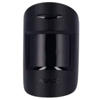 Detector PIR - Ajax Superior - Alimentación 1 pila CR123A 3.0 V Panasonic  - Soporte con tornillo de fijación - Inalámbrico 868 MHz Jeweller - Rango de detección 12 m - Certificado grado 2