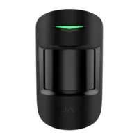 Detector PIR doble tecnología - Ajax Superior - Alimentación 1 pila CR123A 3.0 V Panasonic  - Soporte con tornillo de fijación - Inalámbrico 868 MHz Jeweller - Rango de detección 12 m - Certificado grado 2