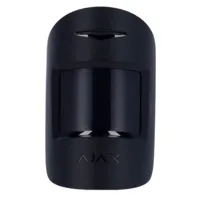 Detector PIR doble tecnología - Ajax Superior - Alimentación 1 pila CR123A 3.0 V Panasonic  - Soporte con tornillo de fijación - Inalámbrico 868 MHz Jeweller - Rango de detección 12 m - Certificado grado 2