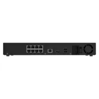 Grabador NVR 8 puertos PoE - 8 canales | HDMI - Compresión H.265/H.264 | JetSparrow - Resolución hasta 12MP - Ancho de banda 160Mbps | Protección IP20 - Espacio para 2HDD de hasta 16 TB