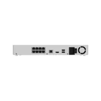 Grabador NVR Superior - 8 canales | 8 puertos PoE IEEE802.3af/at  - Compresión H.265/H.264 | JetSparrow - Resolución hasta 12MP | IA | RJ45 | HDMI - Ancho de banda 384Mbps | Protección IP20 - Espacio para 2HDD de hasta 24 TB