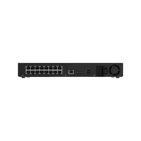 Grabador NVR Superior - 16 canales | 16 puertos PoE IEEE802.3af/at  - Compresión H.265/H.264 | JetSparrow - Resolución hasta 12MP | IA | RJ45 | HDMI - Ancho de banda 384Mbps | Protección IP20 - Espacio para 2HDD de hasta 24 TB