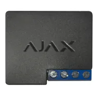 Ajax Relay. Relé (12V-24V) de contacto seco inalámbrico. Color negro