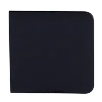 Ajax LightSwitch SideButton 1-gang/2-way. Pulsador Lateral Simple. Color Negro