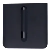 Ajax - LightSwitch SideButton (Dimmer) Vertical Color negro. Panel táctil para interruptor de luz regulable - Compatible con AJ-LIGHTCORE-DIMMER-VERT - Retroiluminación LED