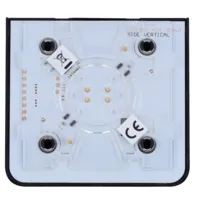 Ajax - LightSwitch SideButton (Dimmer) Vertical Color negro. Panel táctil para interruptor de luz regulable - Compatible con AJ-LIGHTCORE-DIMMER-VERT - Retroiluminación LED