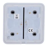 Ajax LightSwitch SoloButton 1-gang/2-way. Pulsador Simple. Color Negro