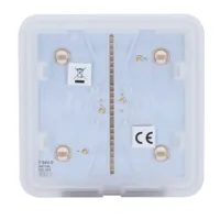 Ajax LightSwitch SoloButton 1-gang/2-way. Pulsador Simple. Color Marfil