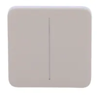 Ajax LightSwitch SoloButton 2-gang. Pulsador Doble. Color Oliva