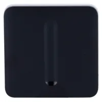 Ajax LightSwitch SoloButton (Dimmer) Negro - Panel táctil para interruptor de luz regulable - Retroiluminación LED 