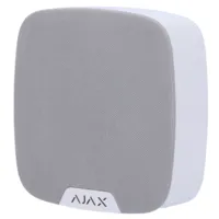 Módulo de voz inalámbrico - Inalámbrico 868 MHz Jeweller - Presión sonora máxima 103 dB - Alimentación 4 pilas CR123A 3.0 V - Optimización de voz con IA - Soporte con tornillo de fijación