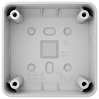 Caja de montaje para un dispositivo - Uso interiores - Compatible con AJ-SOLOBUTTON o AJ-SOLOCOVER - Factor de forma europeo 55 - Colo blanco