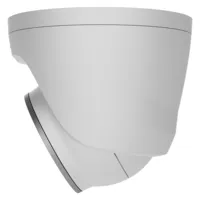 Cámara IP Turret 5 Megapíxel Ajax - 1/2.7" Progressive Scan CMOS - Lente varifocal motorizada 2.8~12 mm - IR 60 m | Luz blanca 40 m |  PoE 802.3at/af - 120 dB TrueWDR | Detección de movimiento | IA -  MicroSD hasta 256GB | Color Blanco