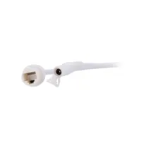 Cámara IP Turret 8 Megapixel Ajax - 1/2.7" Progressive Scan CMOS - Lente 4 mm | Ranura MicroSD hasta 256GB - IR 50m | Luz Blanca 50 m | PoE 802.3at - Con Inteligencia Artificial - Color blanco