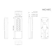Lector Autónomo Tarjeta doble frecuencia 13.56MHz/125kHz IP65 IK08