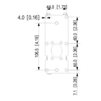 Lector Autónomo Tarjeta doble frecuencia 13.56MHz/125kHz IP65 IK08 PoE