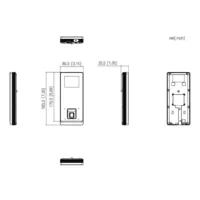 Lector Autónomo LCD 2.4" Huella+PIN+remoto+Tarjeta Mifare WiFi