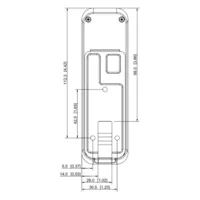Lector Proximidad Mifare RS485 Wiegand IP66 Bluetooth