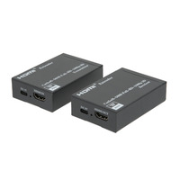 Extensor HDMI por RJ45 60m con retorno HDMI + control IR + PoC 1080p@60Hz