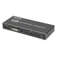 VideoWall 2x2 (HDMI / DVI) 4K@30Hz + TOSLink , control remoto y control RS232