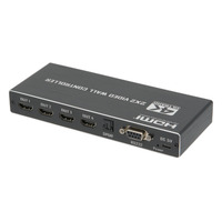 VideoWall 2x2 (HDMI / DVI) 4K@30Hz + TOSLink , control remoto y control RS232