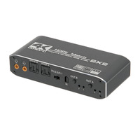 Matriz HDMI 2x2 4K@60Hz HDCP2.2 con extracción audio independientes