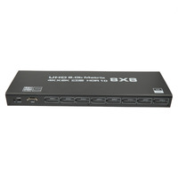 Matriz HDMI 8x8 4K@60Hz HDCP2.2 y control RS232