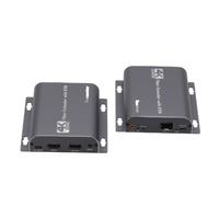 Extensor HDMI y KVM por Fibra Óptica, 4K@30Hz