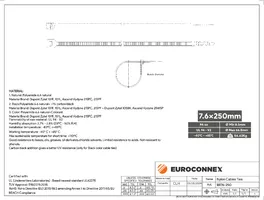 7.6x250mm Naturel, Nylon 66 Collier de Serrage