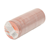 Pack Cinta aislante Marron 0.15x19mm [20m][x10]