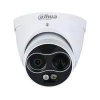 Domo Térmico IP DUAL 256*192 3.5mm + 4M 4mm IP67 12V PoE