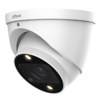Dome HDCVI 4EN1 2M 1080P FULL COLOR 2.0 WDR Starlight LED40m 2.7-13.5mm IP67 MIC